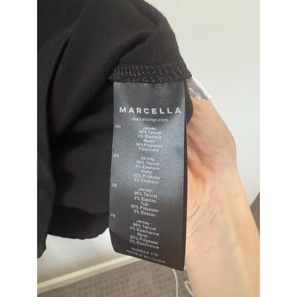 NWOT Marcella Milo Top in Black SZ M - Picture 5 of 7